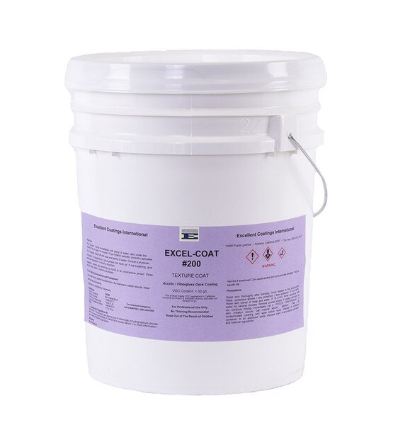 Image of Excel-Coat 200 Texture Coat per Gallon in 5 Gallon Unit